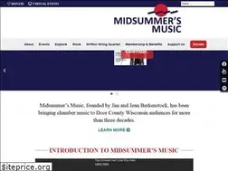 Sites similar to midsummersmusic.com