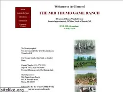 Sites similar to midthumbgameranch.net