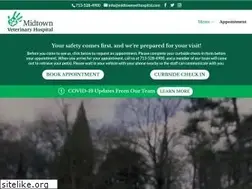 Sites similar to midtownvethospital.com