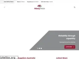 Sites similar to midwaymetals.com.au