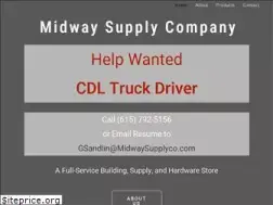 Sites similar to midwaysupplycompany.com