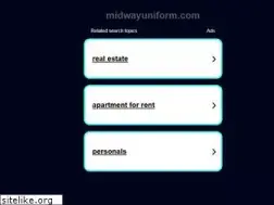Sites similar to midwayuniform.com