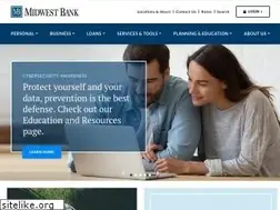 Sites similar to midwestbank.net