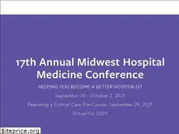 Sites similar to midwesthospitalmedicine.com