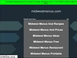 Sites similar to midwestmenus.com