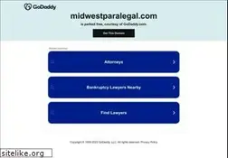 Sites similar to midwestparalegal.com