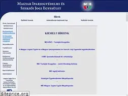 Sites similar to mie.org.hu
