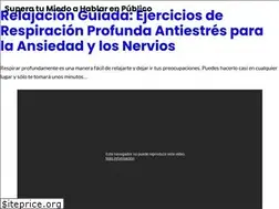 Sites similar to miedohablarenpublico.wordpress.com