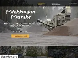 Sites similar to miekkaojanmurske.fi