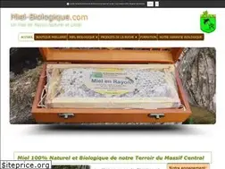 Sites similar to mielbiologique.com