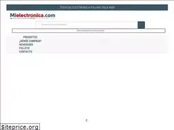 Sites similar to mielectronica.com