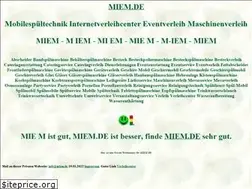 Sites similar to miem.de