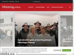 Sites similar to mieming.online