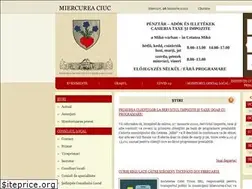 Sites similar to miercureaciuc.ro