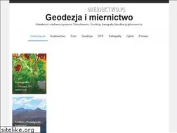 Sites similar to miernictwo.pl