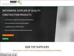 Sites similar to miersconstructionproducts.co.uk
