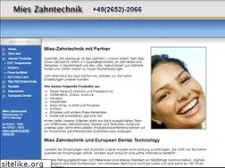 Sites similar to mies-zahntechnik.com