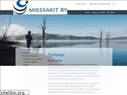 Sites similar to miessakit.fi