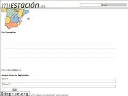 Sites similar to miestacion.es