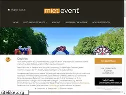 Sites similar to miet-event.de