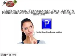 Sites similar to miet-transporter.ch