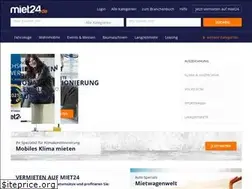 Sites similar to miet24.de