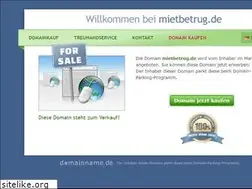 Sites similar to mietbetrug.de