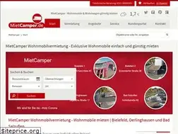 Sites similar to mietcamper.de