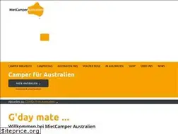 Sites similar to mietcamperaustralien.de