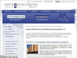 Sites similar to mieterschutzbund-berlin.de