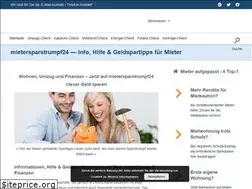 Sites similar to mietersparstrumpf24.de