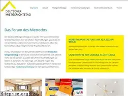 Sites similar to mietgerichtstag.de