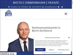 Sites similar to miethlaw.de