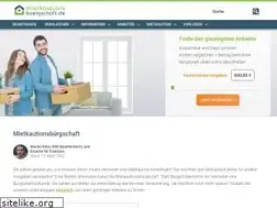 Sites similar to mietkautionsbuergschaft.de