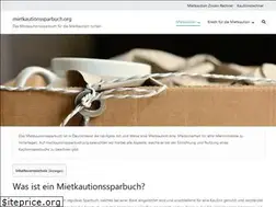 Sites similar to mietkautionssparbuch.org