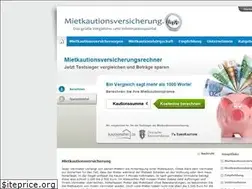 Sites similar to mietkautionsversicherung.info