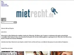 Sites similar to mietrecht.de