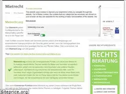Sites similar to mietrecht.org