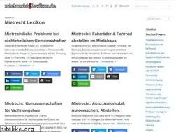 Sites similar to mietrechtslexikon.de