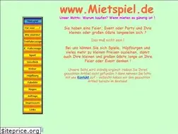 Sites similar to mietspiel.de