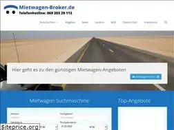 Sites similar to mietwagen-broker.de