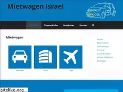 Sites similar to mietwagen-israel.de