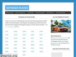 Sites similar to mietwagen-klassen.de