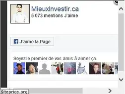 Sites similar to mieuxinvestir.ca