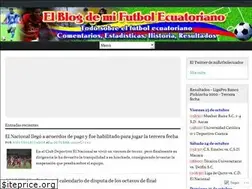 Sites similar to mifutbolecuador.futbol