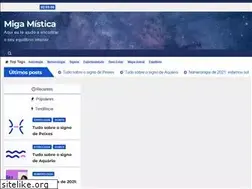 Sites similar to migamistica.com.br