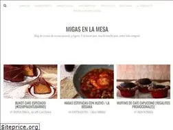 Sites similar to migasenlamesa.com