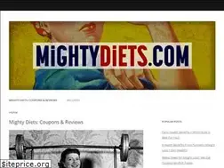 Sites similar to mightydiets.com