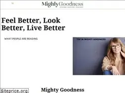 Sites similar to mightygoodness.com