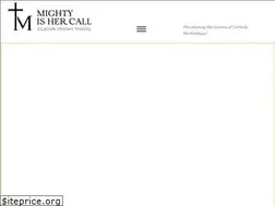 Sites similar to mightyishercall.com